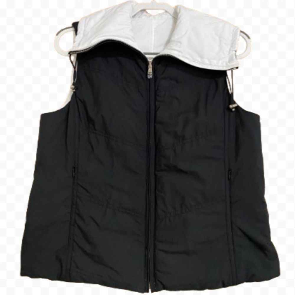 Lauren Ralph Lauren Women’s Black Puffer High Neck Vest Jacket Size-M